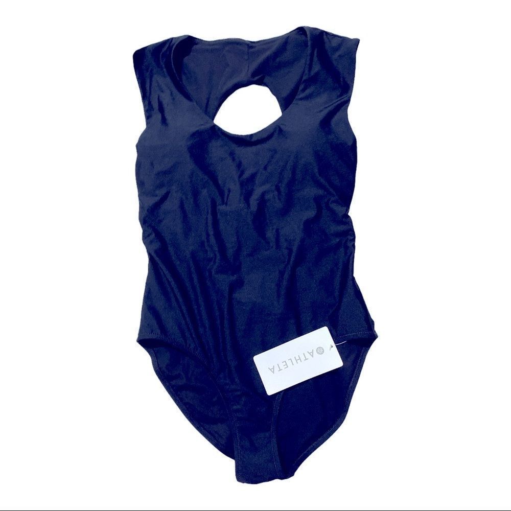 Athleta Entwined One Piece NWT Black Small​